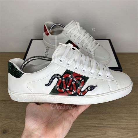 gucci ace snake sneakers celebrity